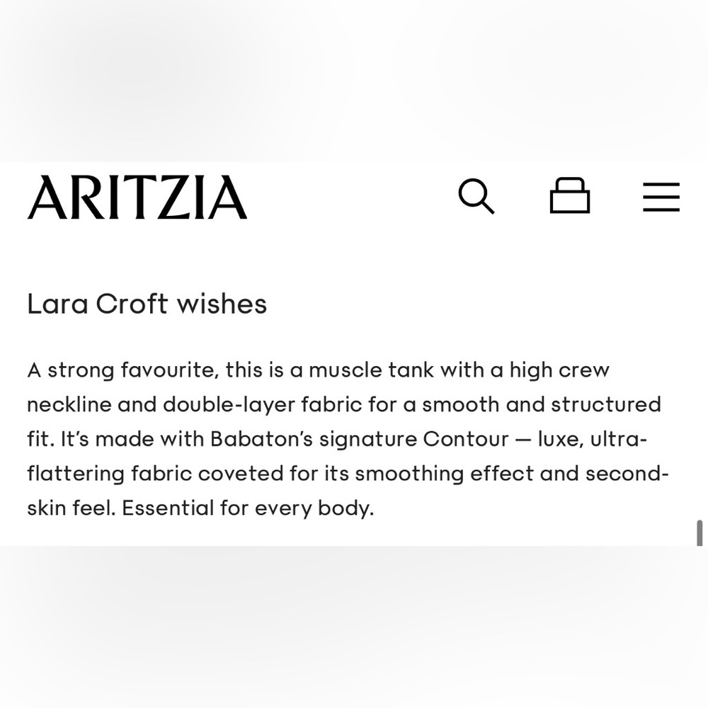 Babaton Aritzia Coral Pink Contour Muscle Tank-NWOT-Sz 2XL-Smoothing -Beautiful! - Picture 4 of 10